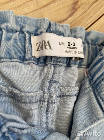 Джинсы для девочки Zara 98