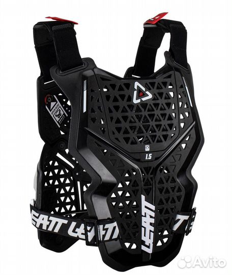 Панцирь Leatt Chest Protector 1.5 Black V23