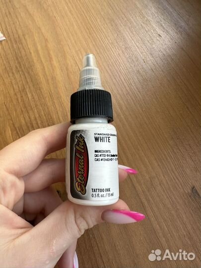 Краска для тату белая