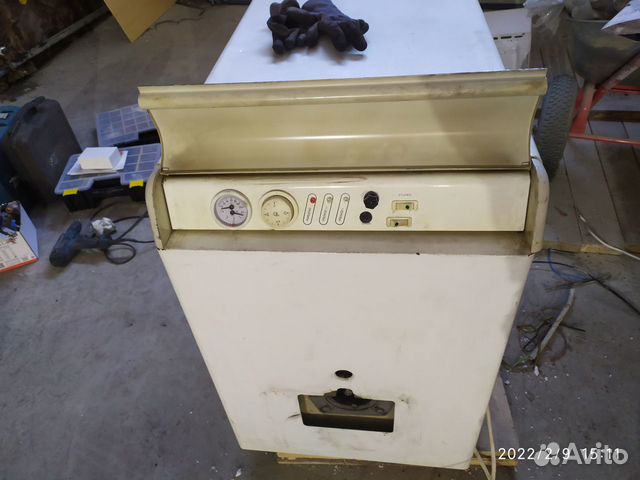 Котел с горелкой на отработке