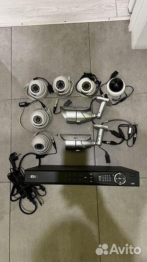 Комплект видеонаблюдения бу