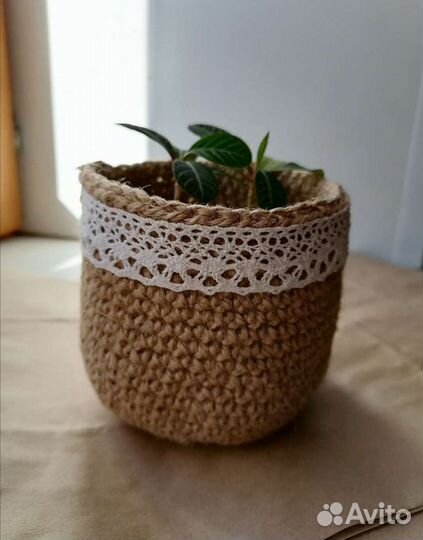 Кашпо корзинка