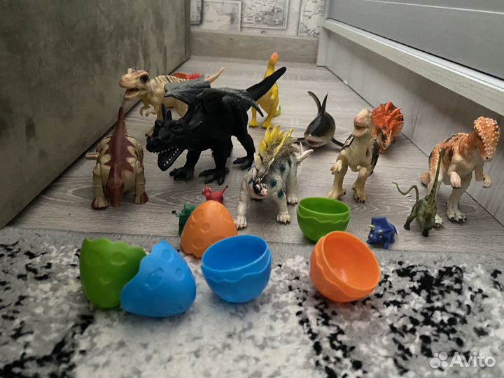 Конструктор,динозавры, дорога