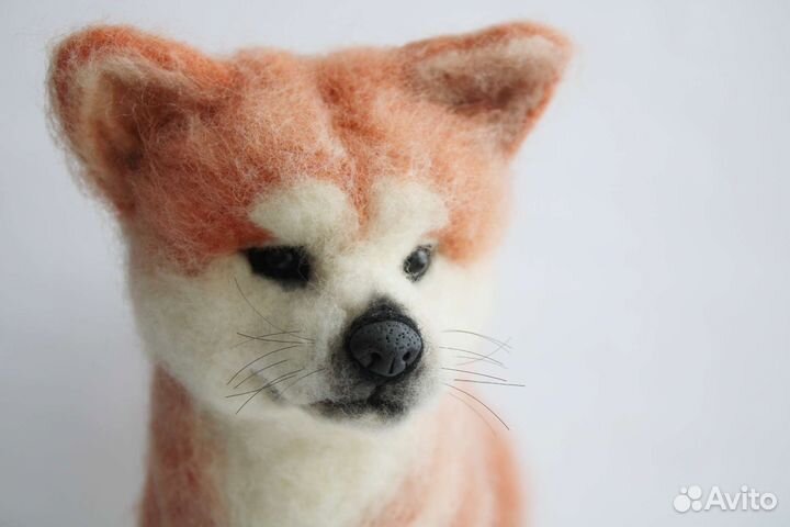 Акита ину собачка ручной работы
