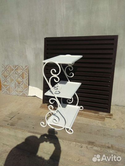 Полка кованая. Обувница