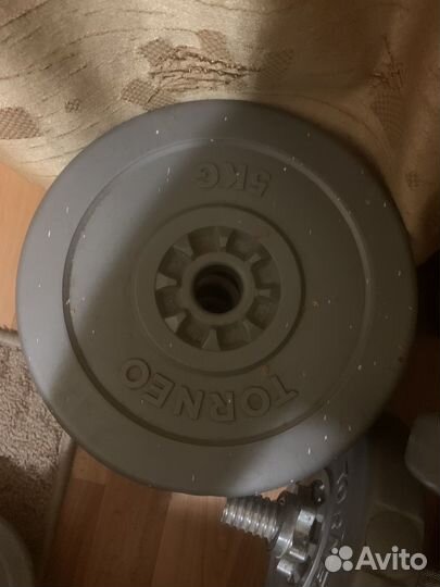 Гантели разборные