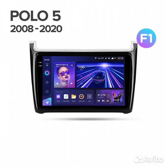 Магнитола Android Volkswagen Polo 5 Canbus 2/32Gb