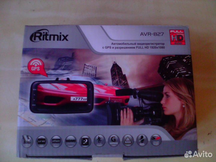 Автомобильный видеорегистратор с флэш памятью