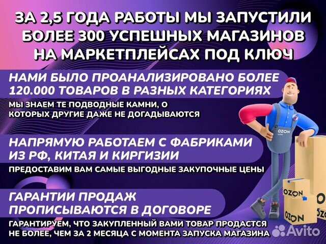 Франшиза на маркетплейсах с прибылью