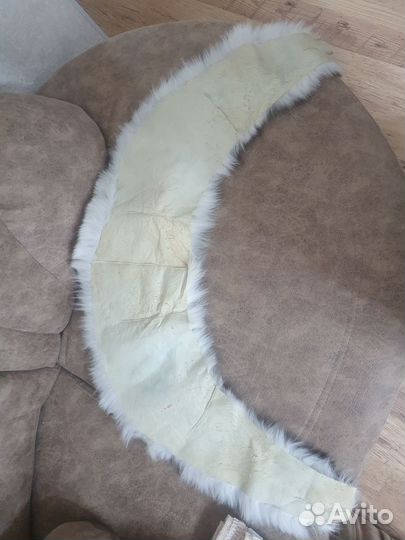 Меховой воротник песец