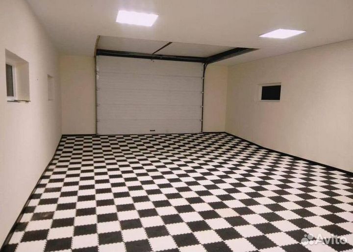 Модульная плитка пвх в спорт зал