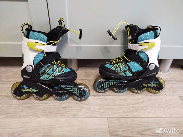 Роликовые коньки детские раздвижные