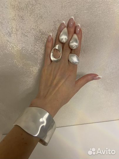 Сет Poison drop кольцо, серьги и браслет