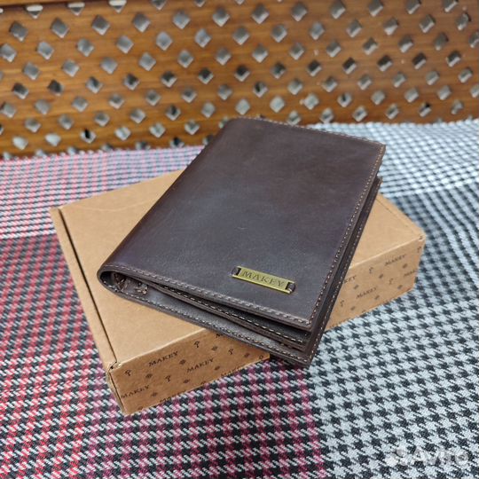 Обложка из кожи для паспорта/визиток/мелочи/купюр