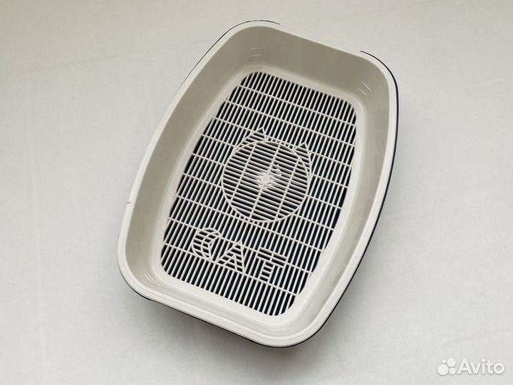 Туалет лоток для кошек котят собак с бортиками