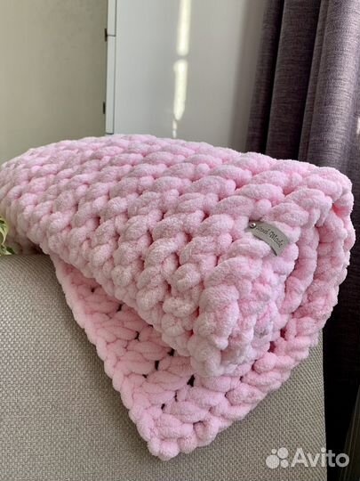 Плед детский плюшевый