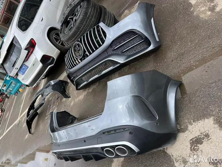 Обвес амг на Мерседес GLE 53 W167. Оригинал