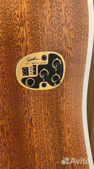 Godin metropolis classic qit гитара акустическая