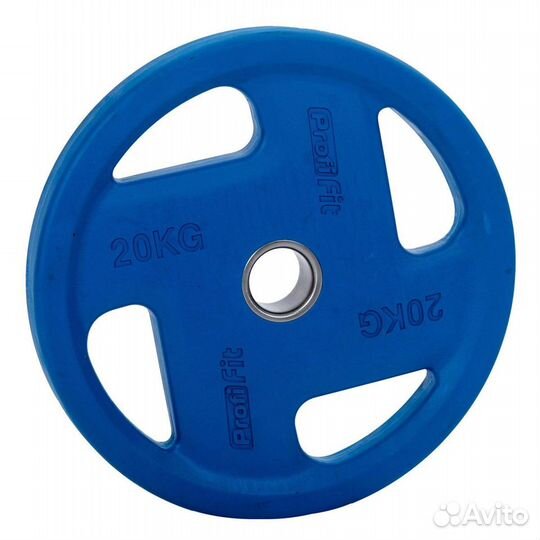 Диск обрезиненный profi-FIT fassion D-51, 20 кг