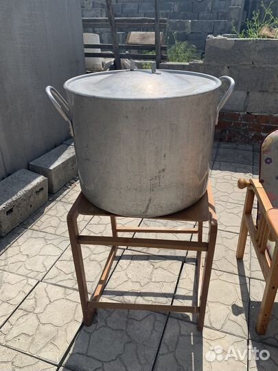 Кастрюля алюминиевая 50 литров