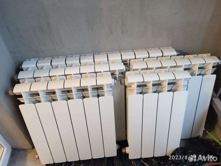 Радиатор отопления биметалические 5 штук