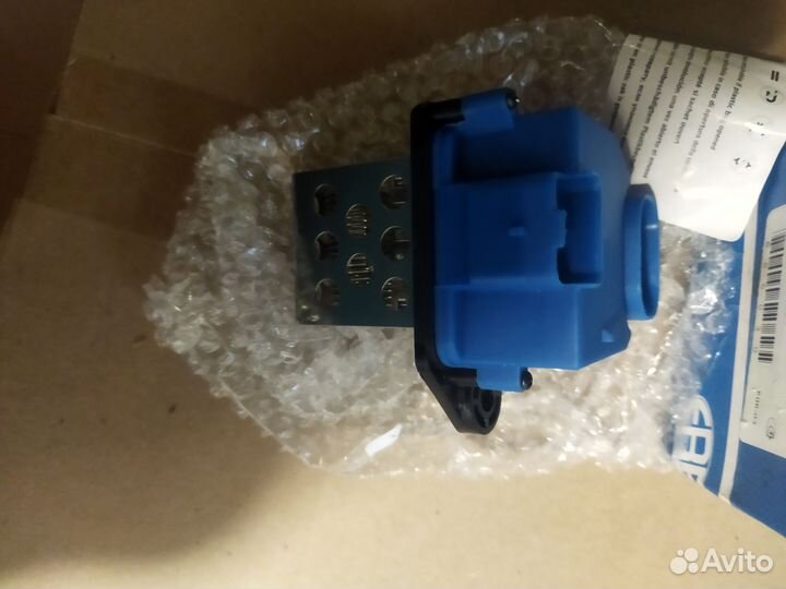 Блок управления вентилятором citroen berlingo