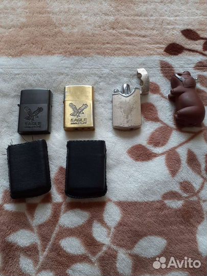 Зажигалки Zippo eagle double flame