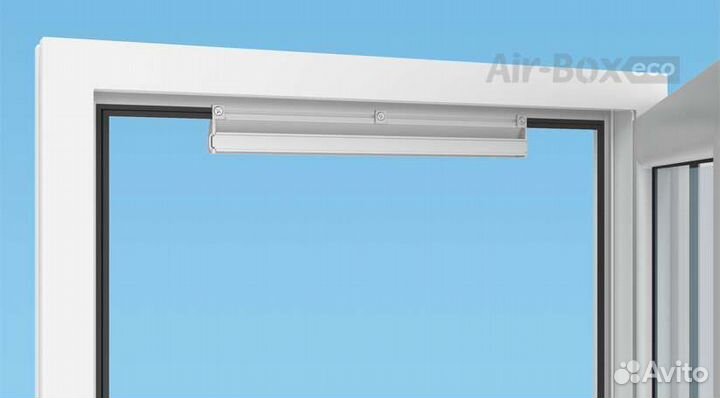 Приточный клапан вентиляции для пластиковых окон