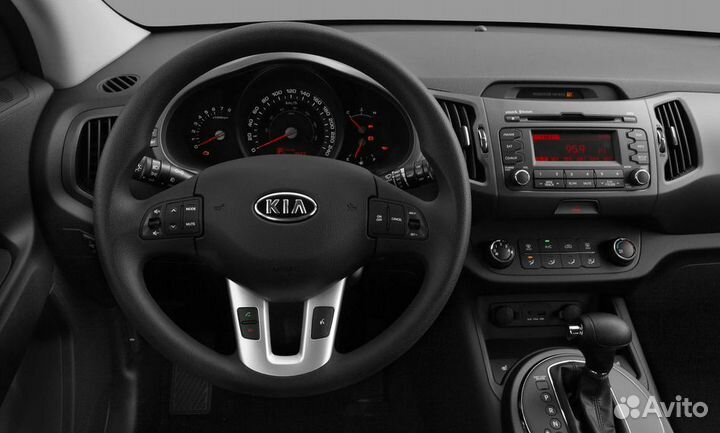 Переходная рамка KIA Sportage 10-15 2DIN / салазки