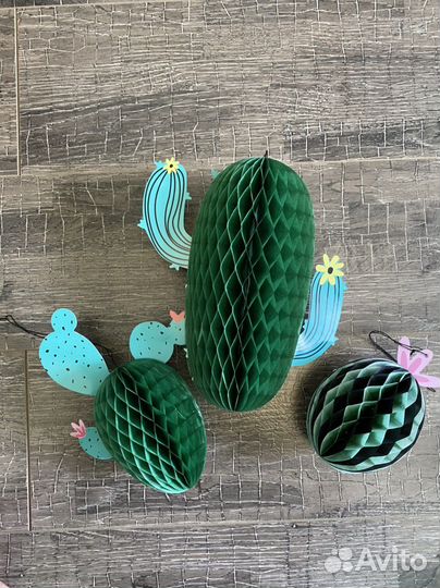 Украшение кактусы