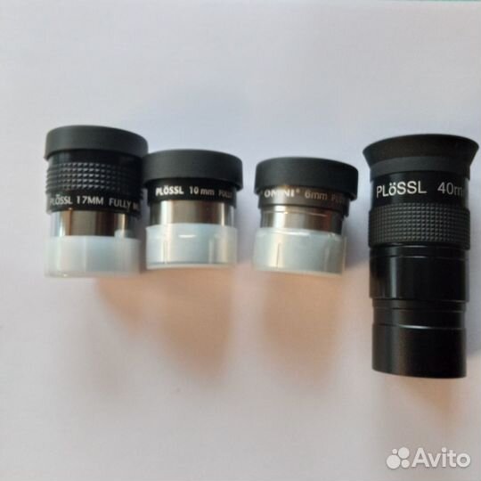 Окуляр в телескоп новый 6 10 17 40 мм линза Барлоу