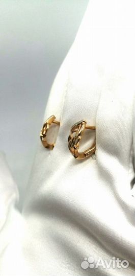 Серьги Золото