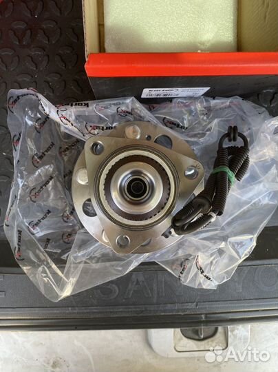 Ступица колеса передняя с датчиком abs kortex