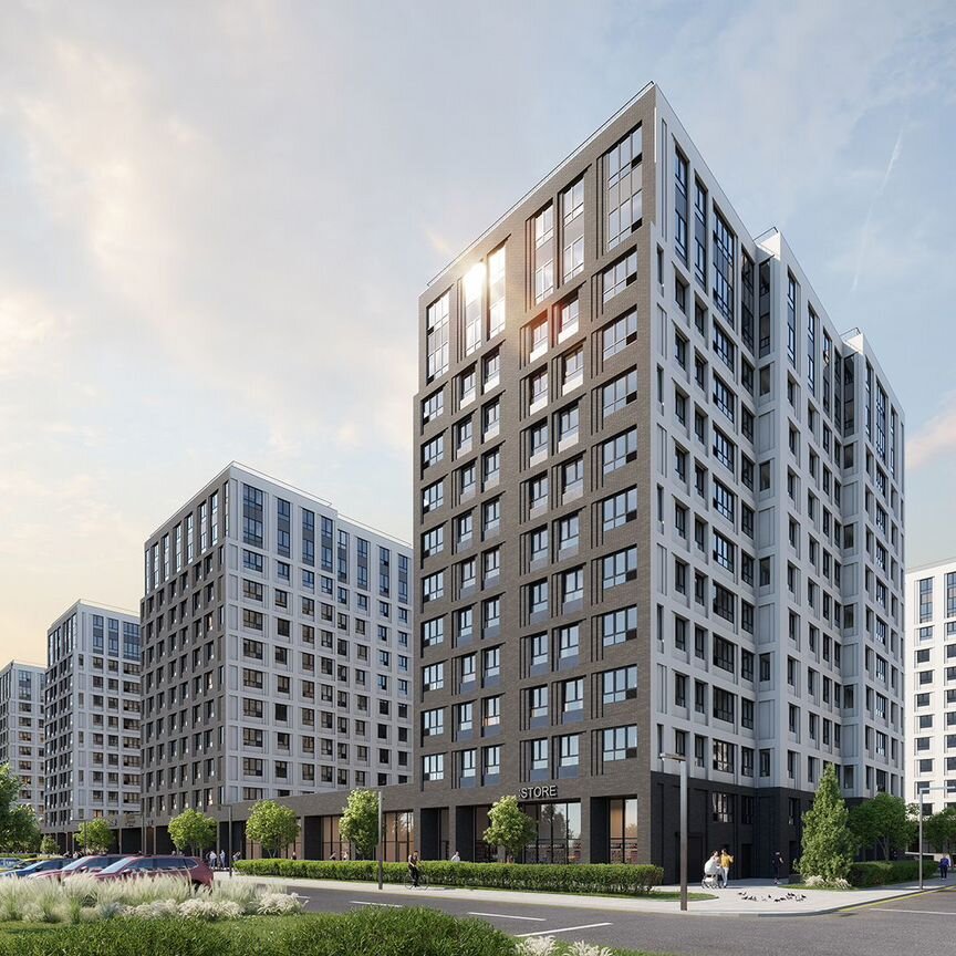 2-к. квартира, 73,8 м², 2/13 эт.