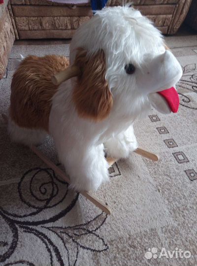 Собака качель