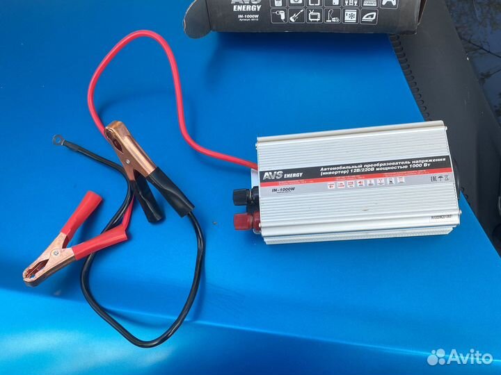 Преобразователь напряжения инвертор AVS IN-1000w