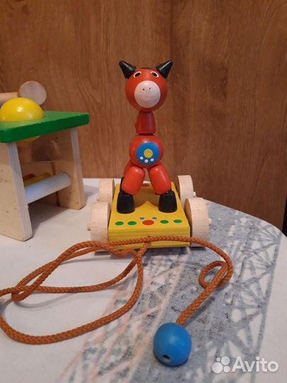 Развивающие деревянные игрушки