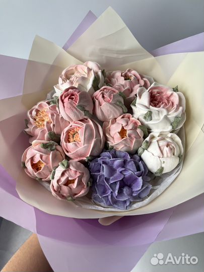 Зефирные букеты на заказ