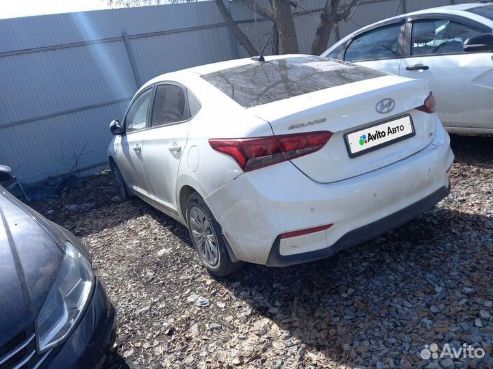 Hyundai Solaris 1.6 МТ, 2019, 50 000 км