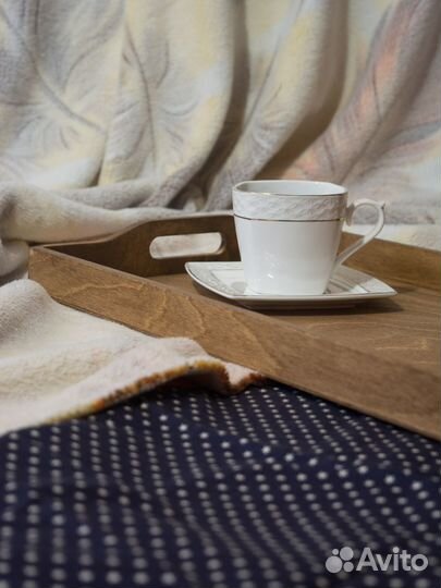 Поднос деревянный