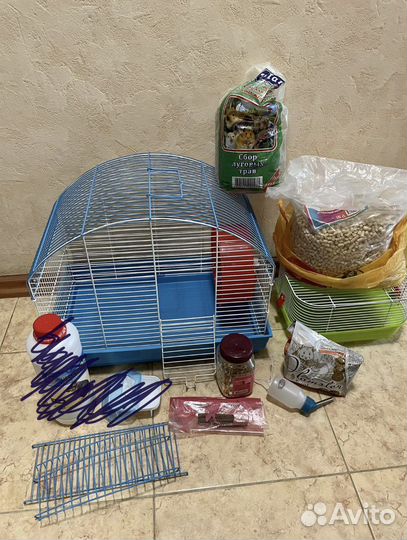 Клетка для хомяка корм переноска