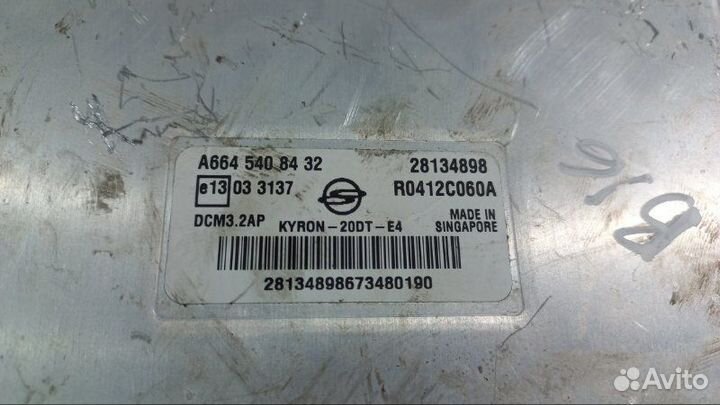 Блок управления двигателем kyron