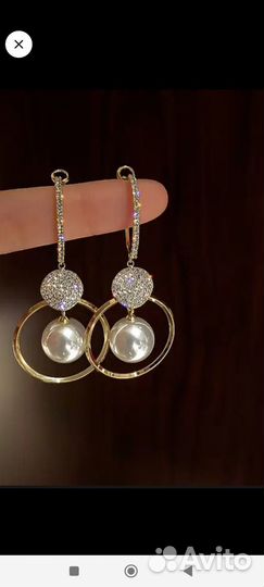 Серьги chanel