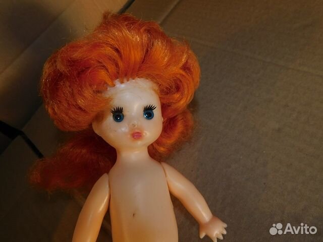 Рыжеволосая,красивая,паричковая кукла СССР, Иванов