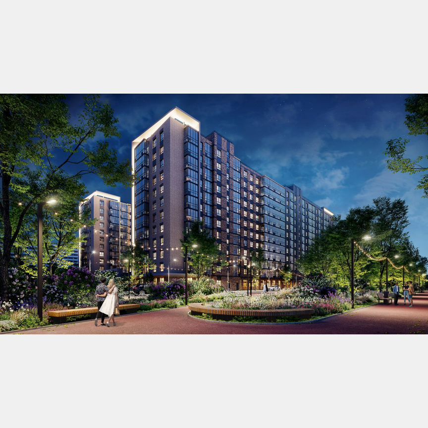 1-к. квартира, 39,4 м², 11/12 эт.