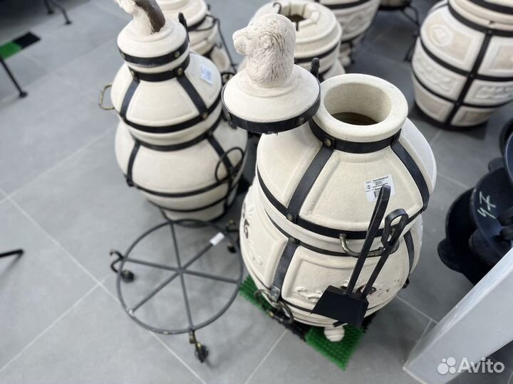 Тандыр Аполлон с откидной крышкой