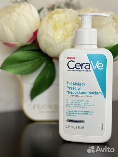 Cerave гель для умывания