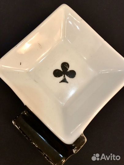 Пепельница.Кузнецов.Ранние советы.Фарфор