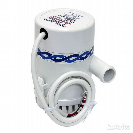 Насос осушительный 1500GPH, 12В, 94л\мин