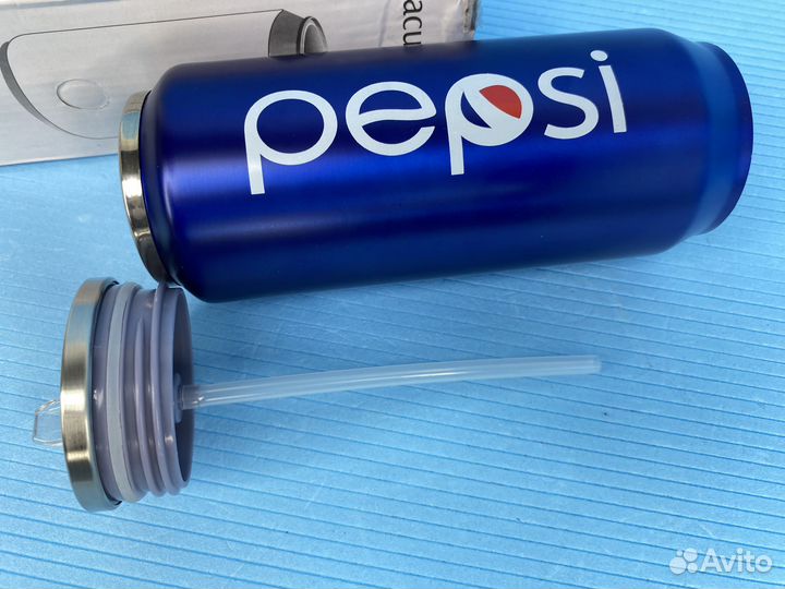 Термокружка с трубочкой Pepsi 500 мл